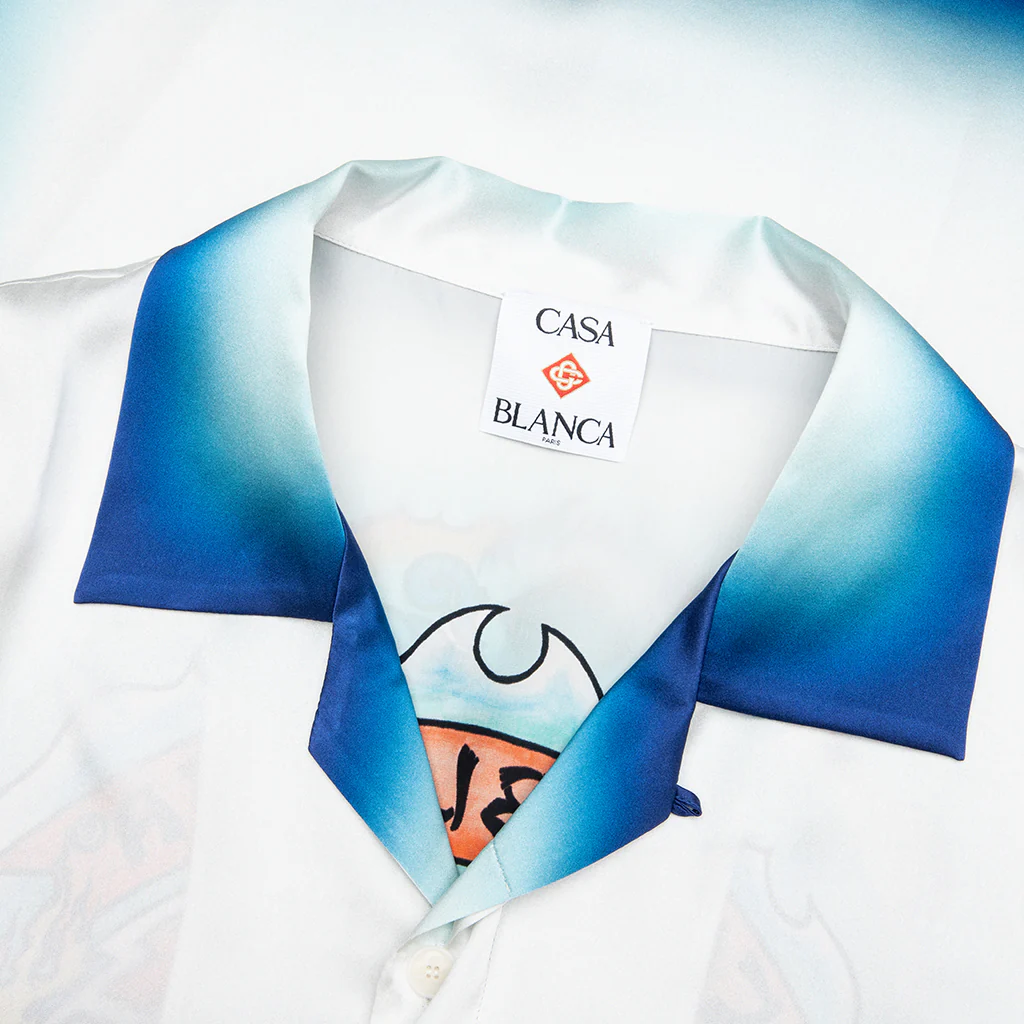Short Sleeve Cuban Collar Shirt - Casa Skate Way - Image 3
