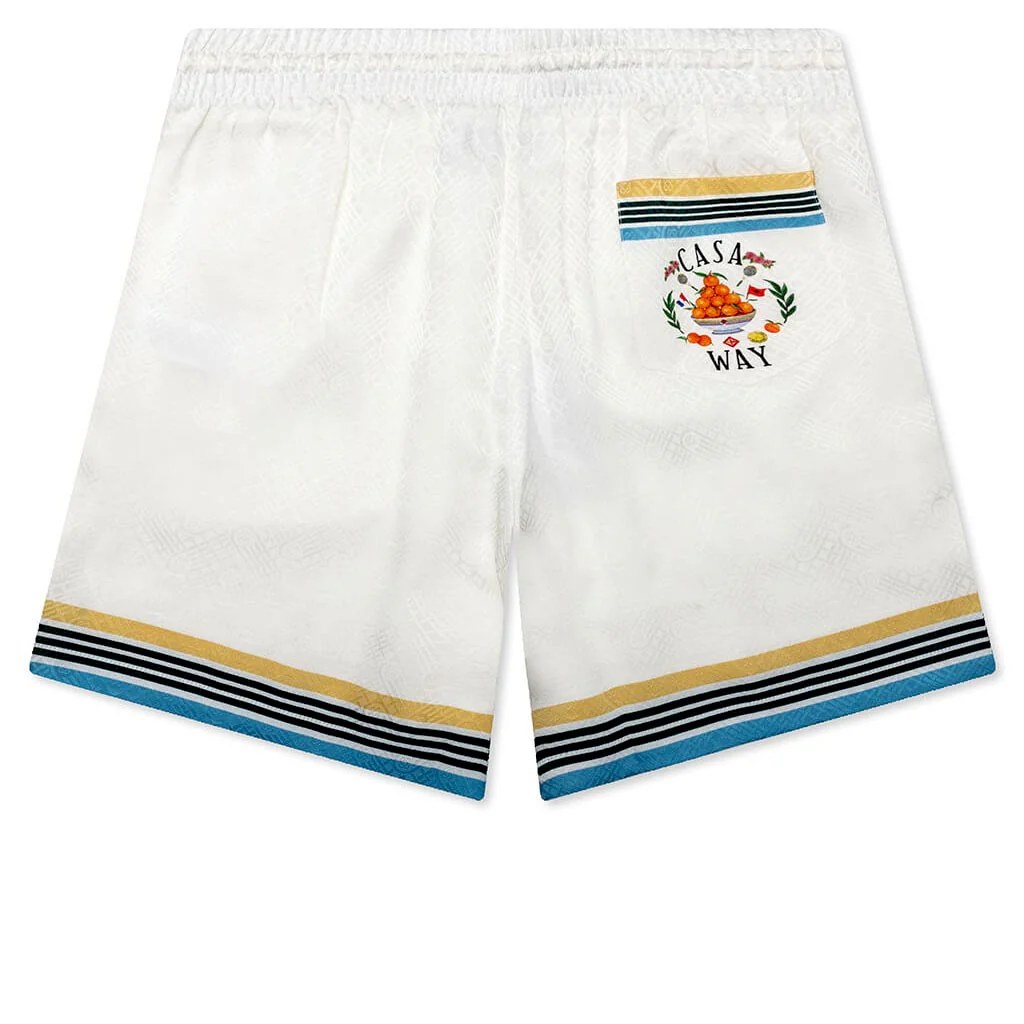 Silk Shorts With Drawstrings - Casa Way - Image 2
