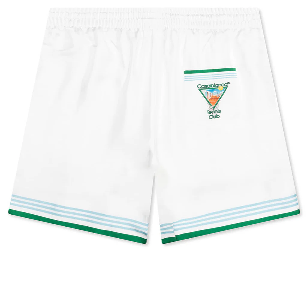 Tennis Icon Drawstring Shorts - Metaphysical - Image 2