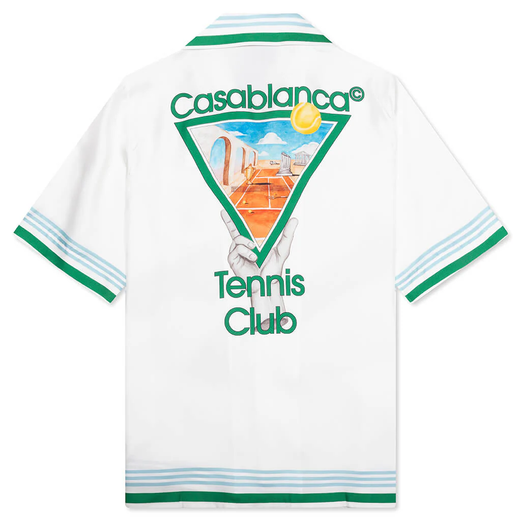 Tennis Icon S/S Cuban Collar Shirt - Metaphysical - Image 2