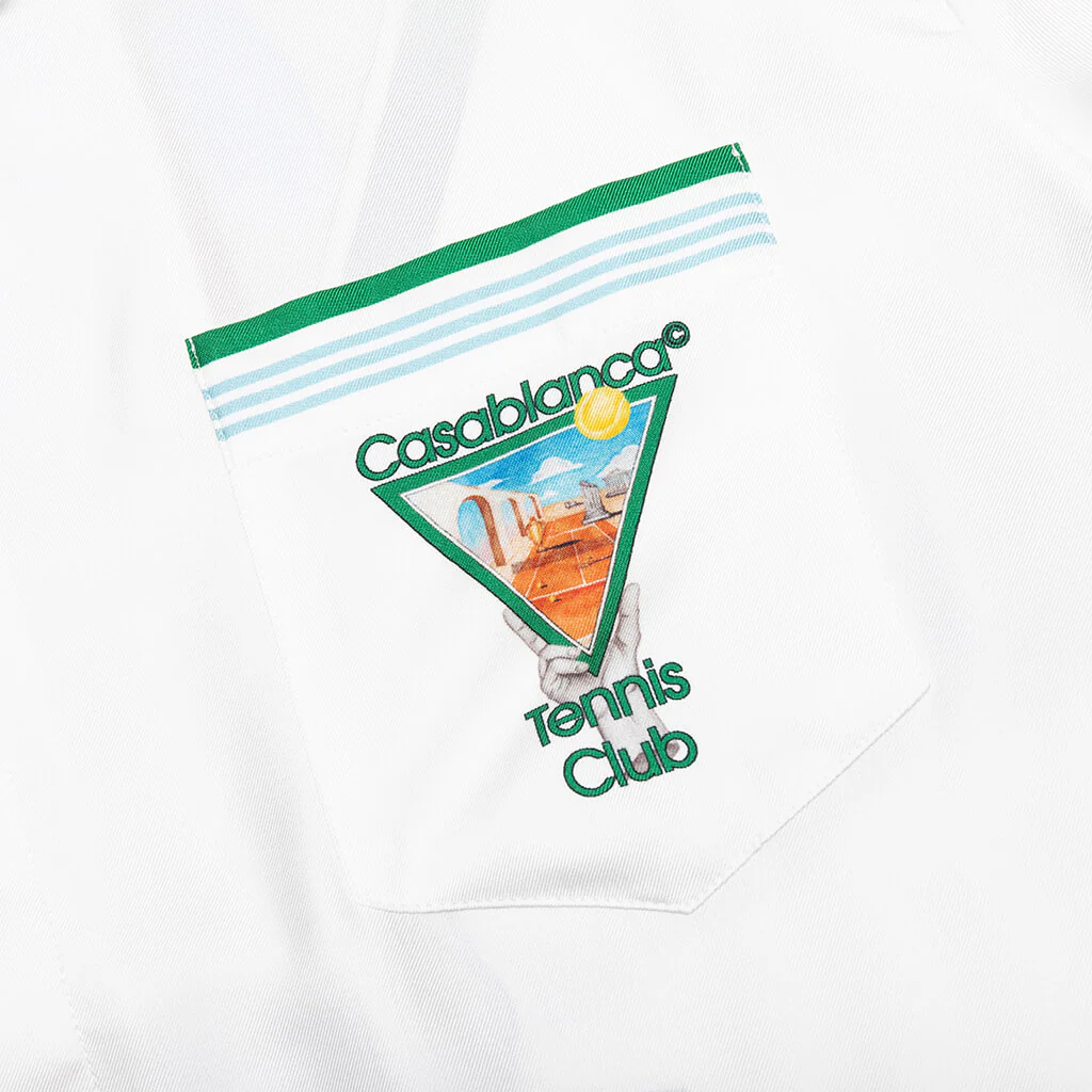 Tennis Icon S/S Cuban Collar Shirt - Metaphysical - Image 4