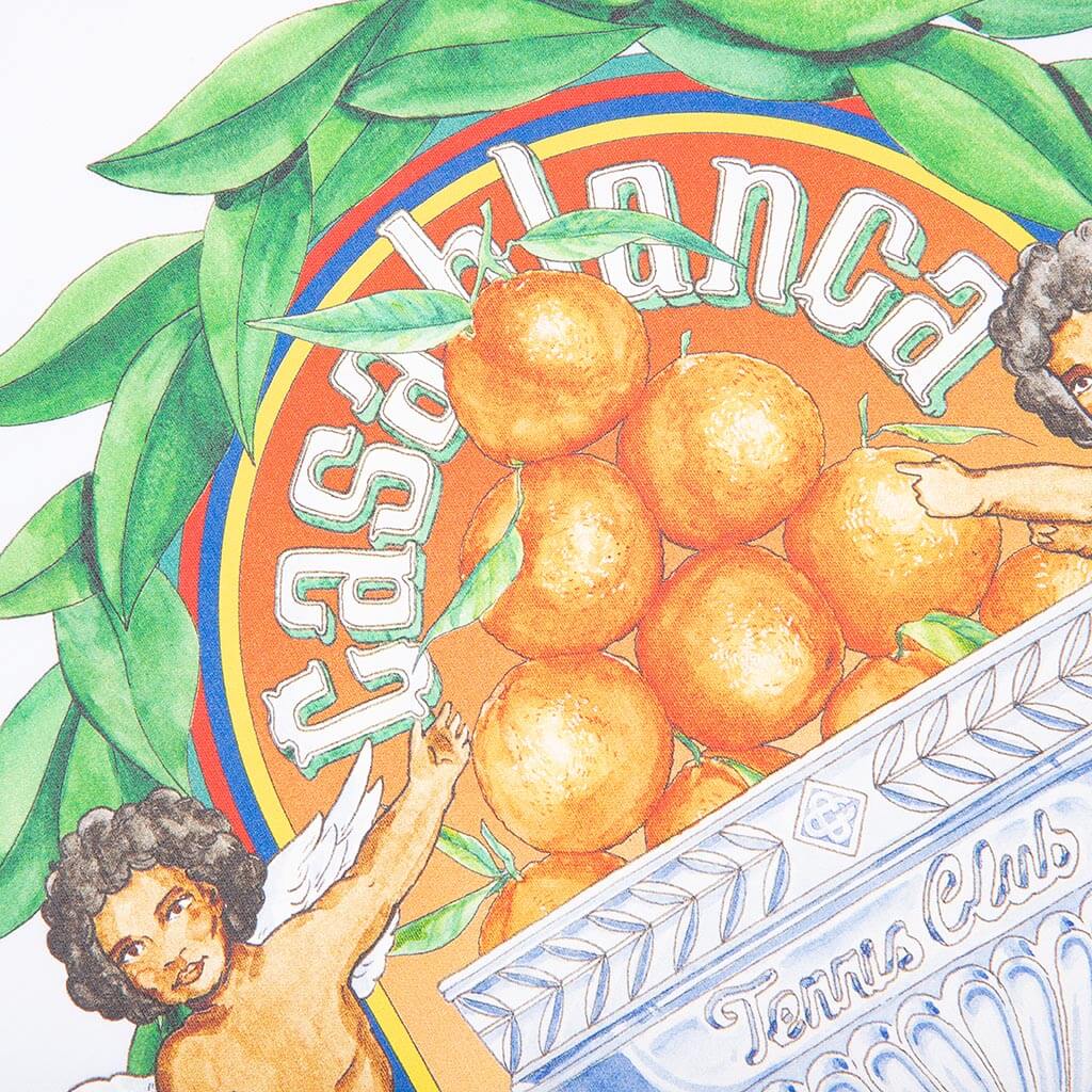 Triomphe D'Orange Tee - White - Image 3