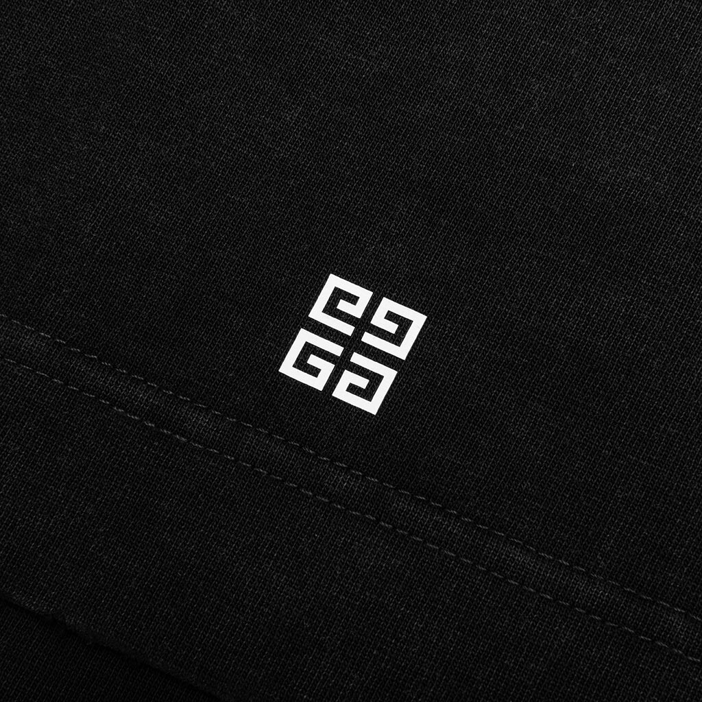 Casual Fit No Pocket T-Shirt - Black - Image 5