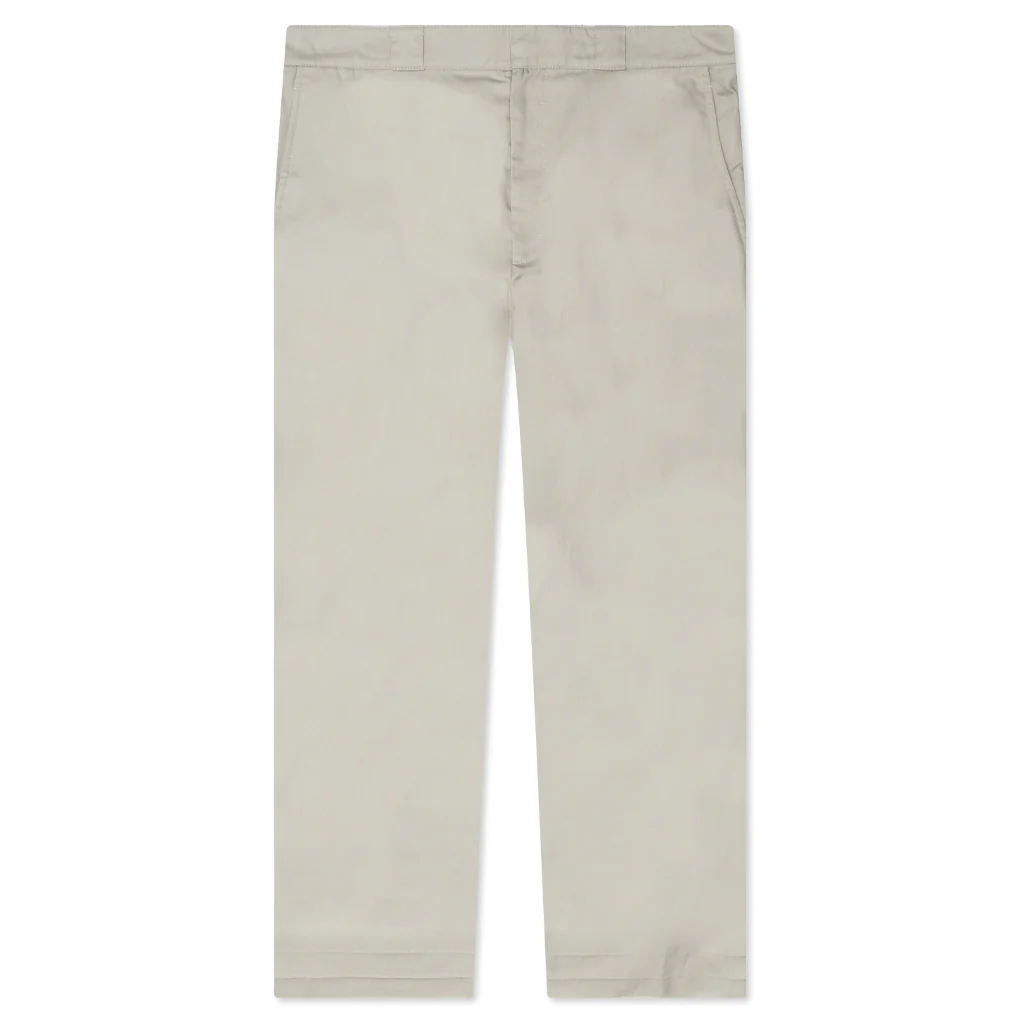 Casual Unstitched Pant - Stone Grey