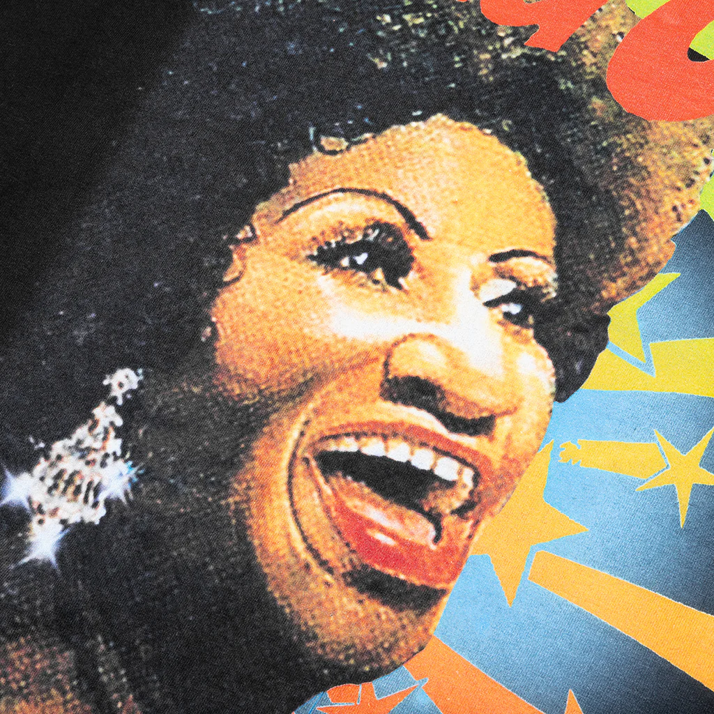 Celia Cruz S/S Tee - Black - Image 4