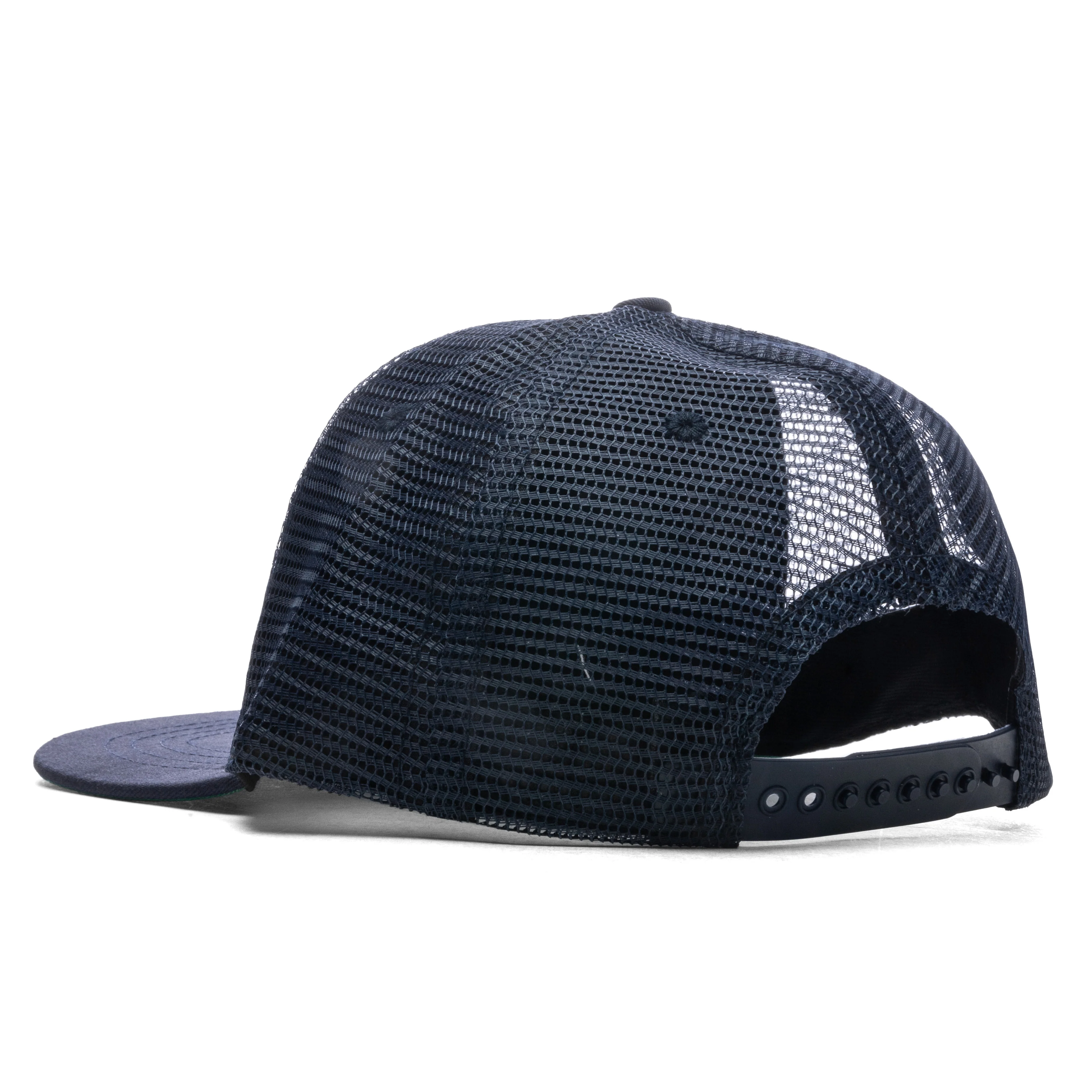 Cellier Trucker Hat - Navy/Cream - Image 3