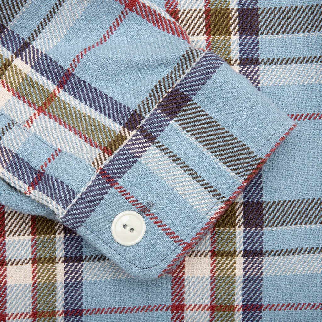 Check Shirt - Blue - Image 5
