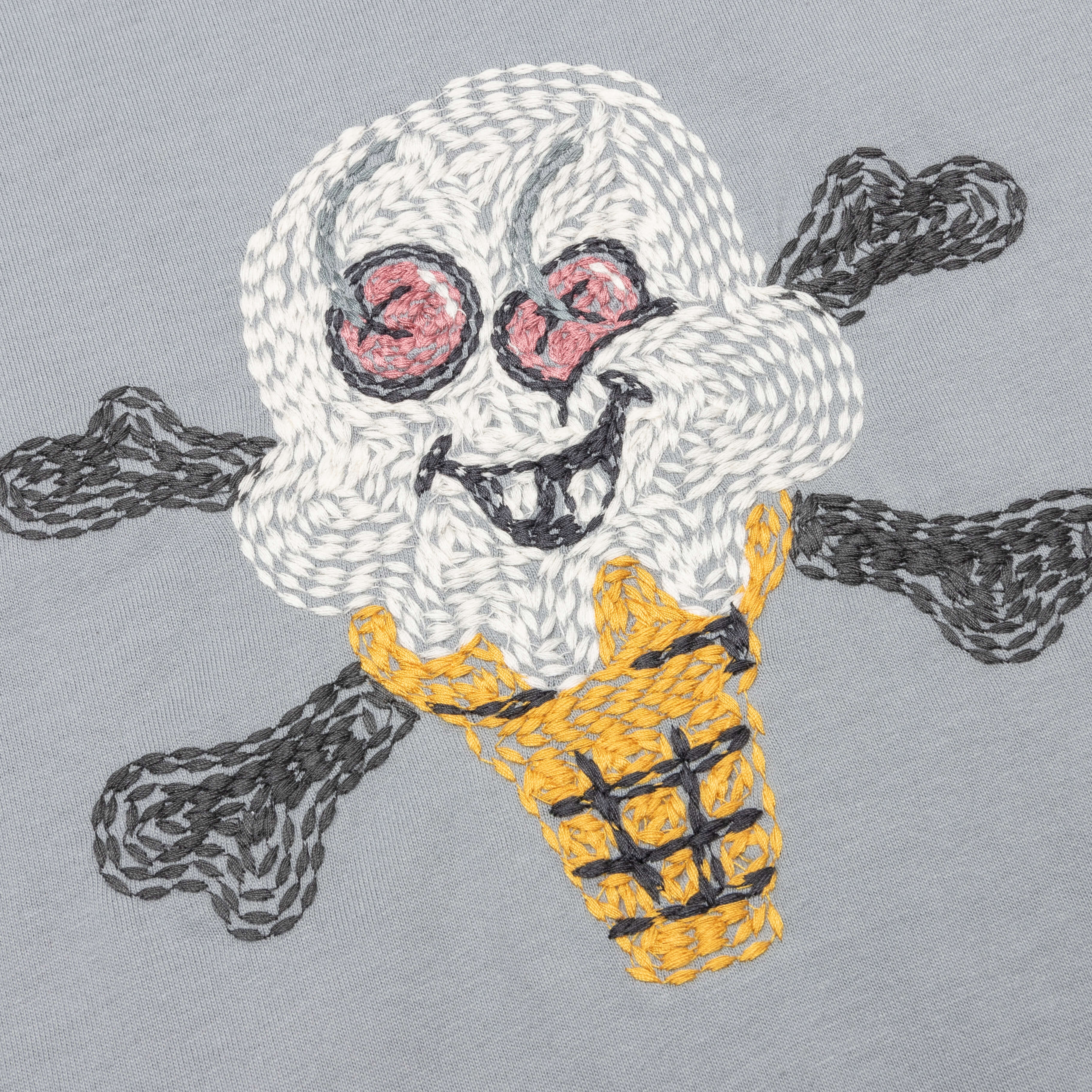 Cherry Face S/S Knit - Quarry - Image 3