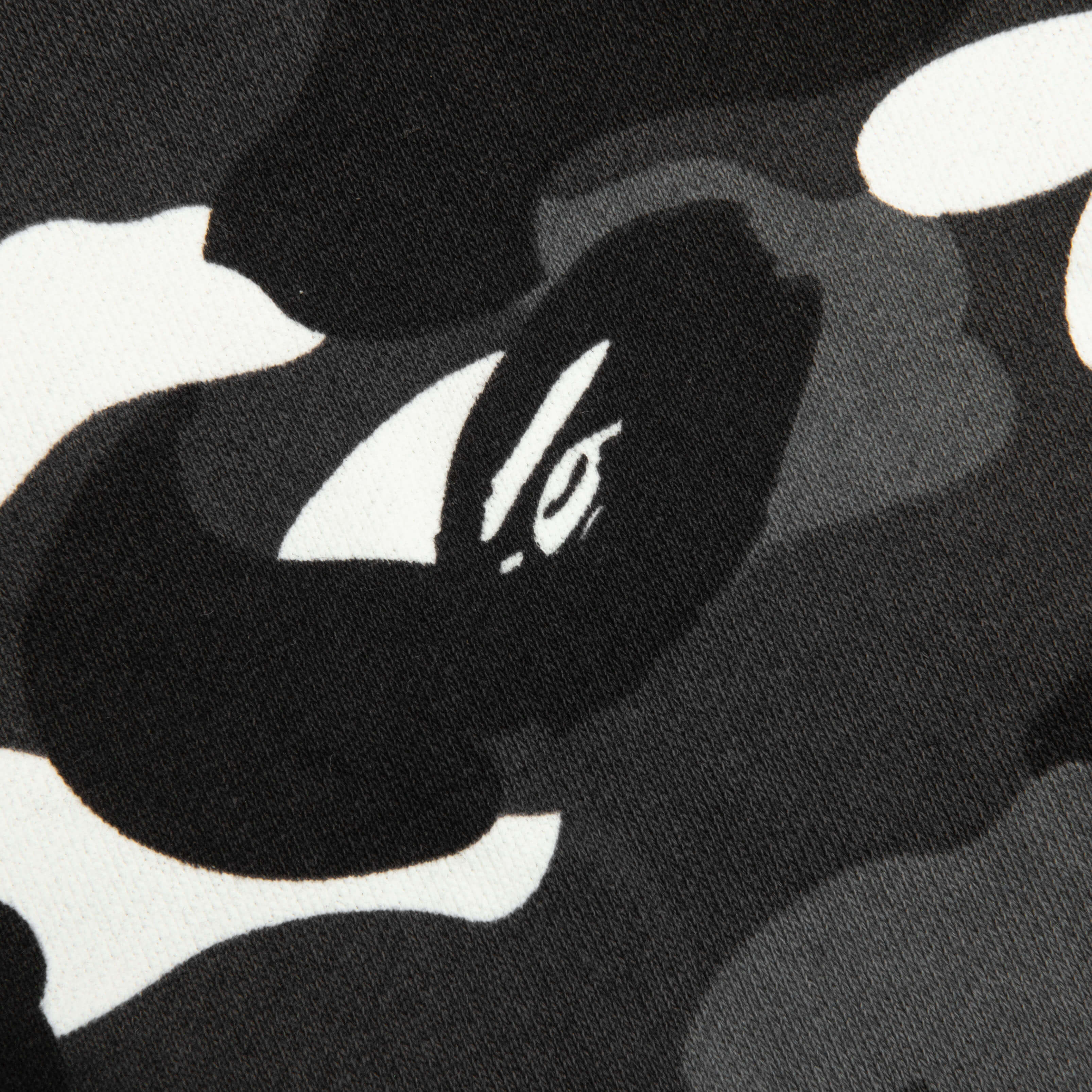 City Camo Shark Full Zip Hoodie - Black - Image 5