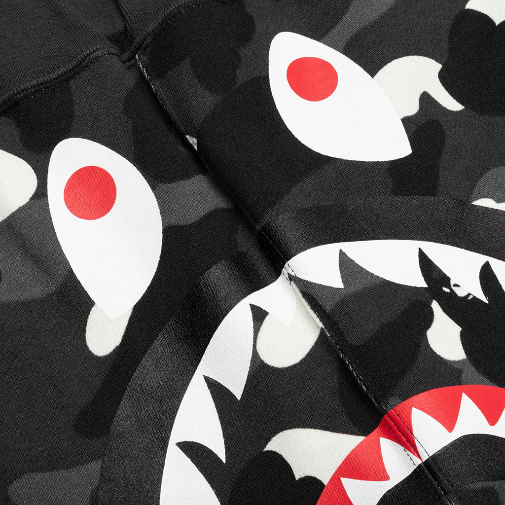 City Camo Shark Sweat Pants - Black - Image 3
