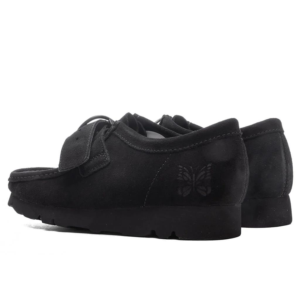 Clarks x Needles Walla Strap Lo Suede - Black - Image 3