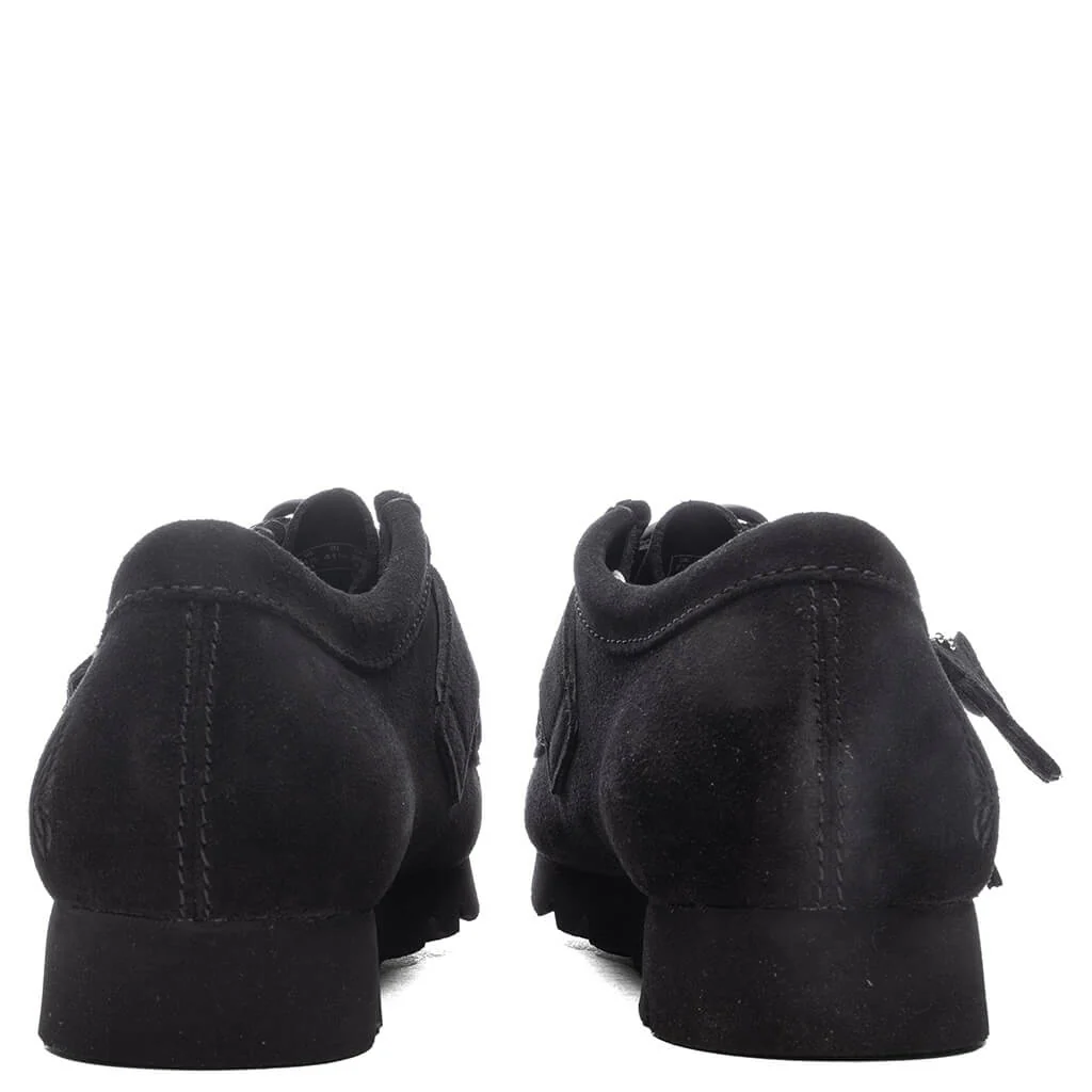 Clarks x Needles Walla Strap Lo Suede - Black - Image 4