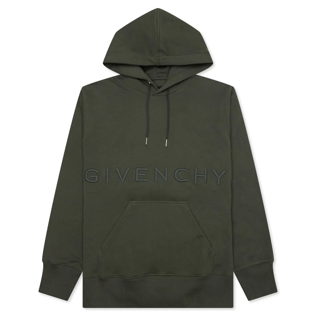 Classic Fit Hoodie - Greyish Green