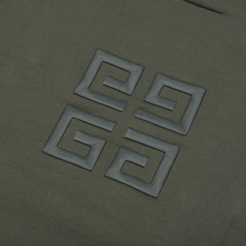 Classic Fit Hoodie - Greyish Green - Image 4