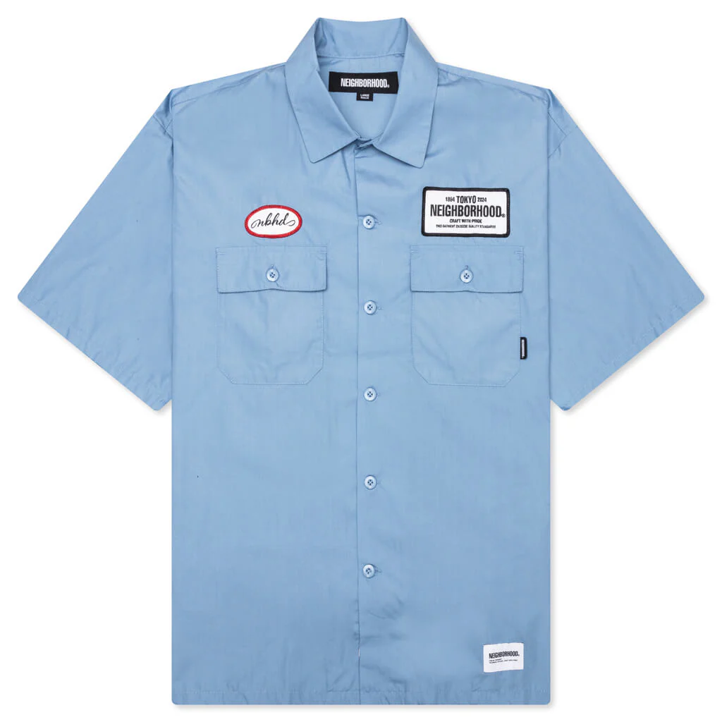Classic S/S Work Shirt - Blue