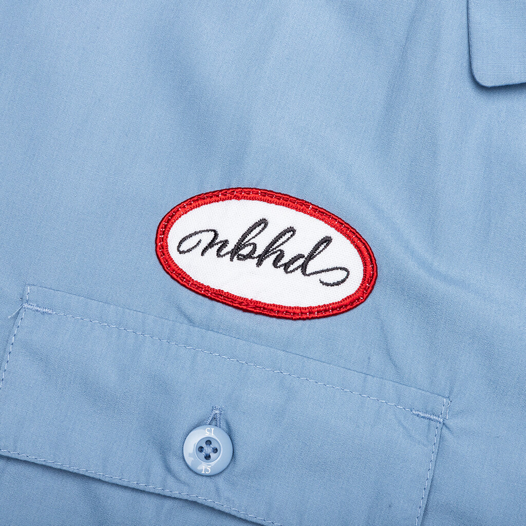 Classic S/S Work Shirt - Blue - Image 5