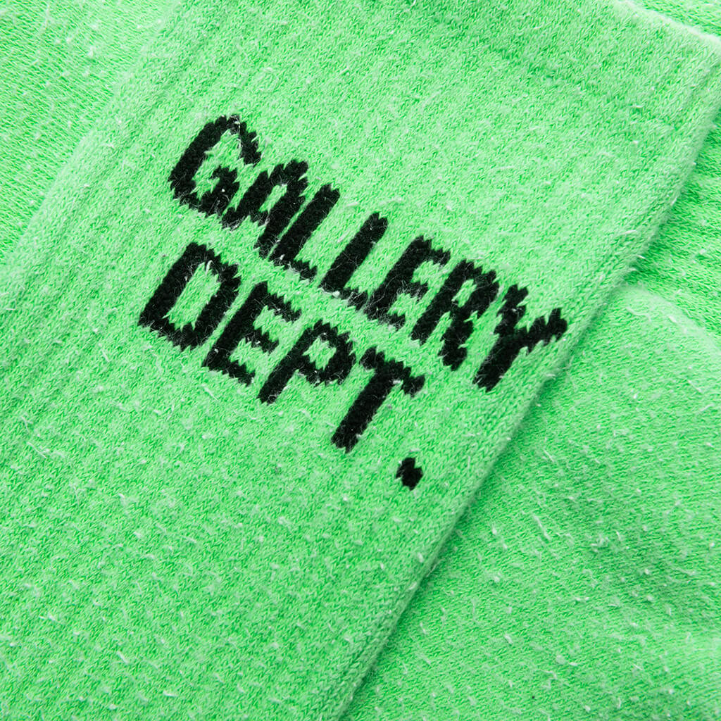 Clean Socks - Fluorescent Green - Image 2