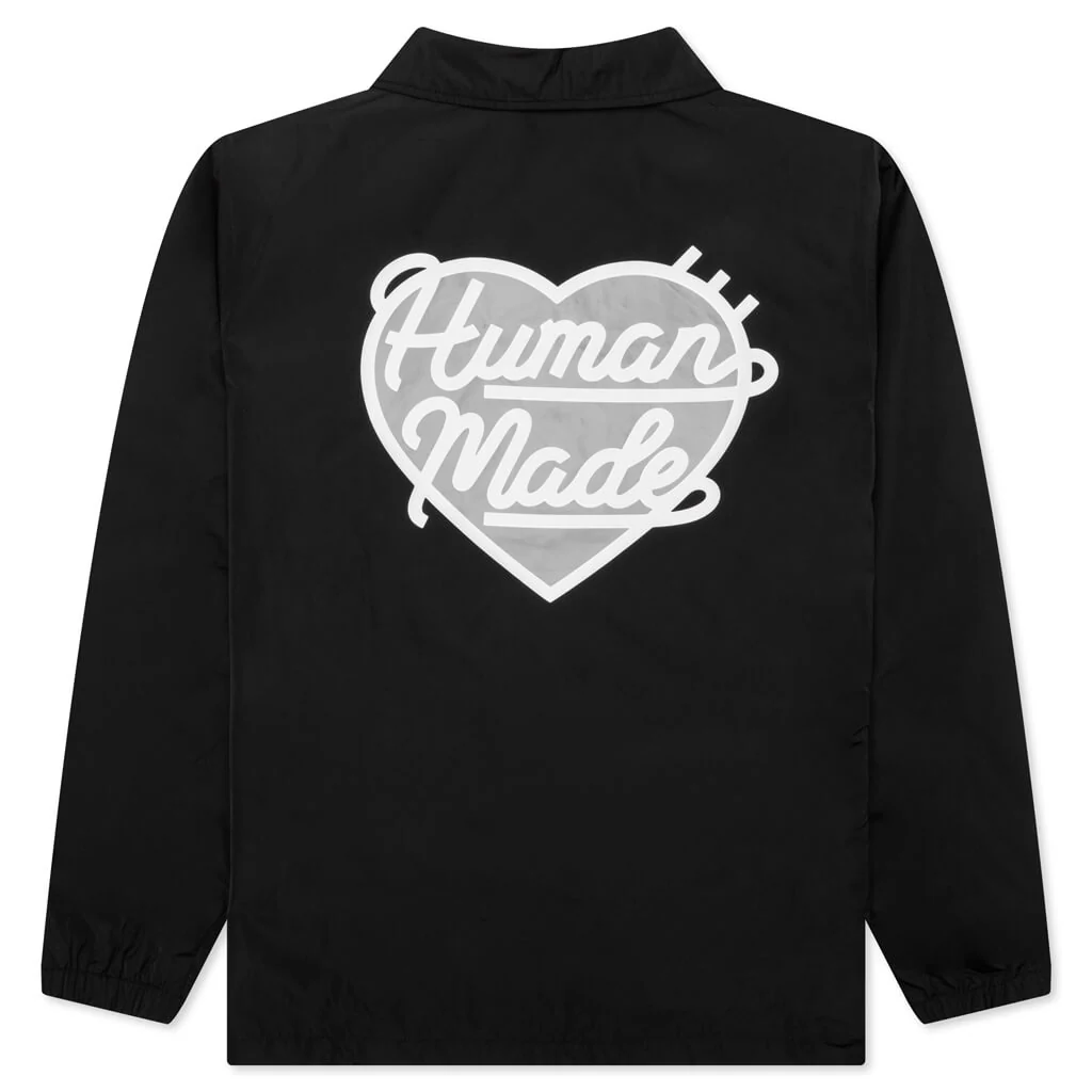 Coach Jacket - Black - Image 2