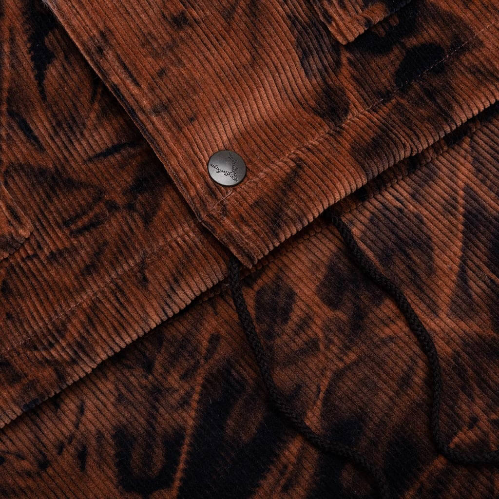 Coach Jacket - Orange - Image 3