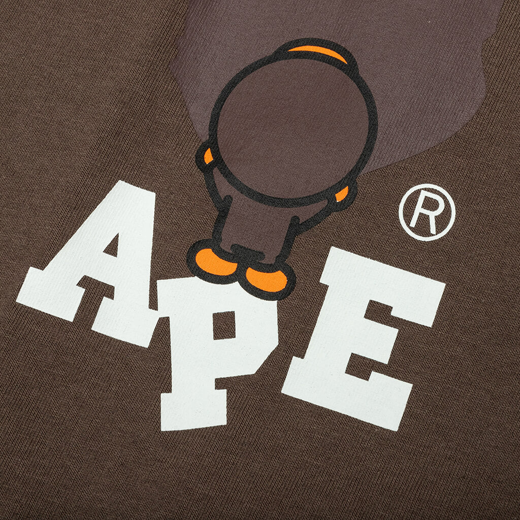 College Milo Tee - Brown - Image 4