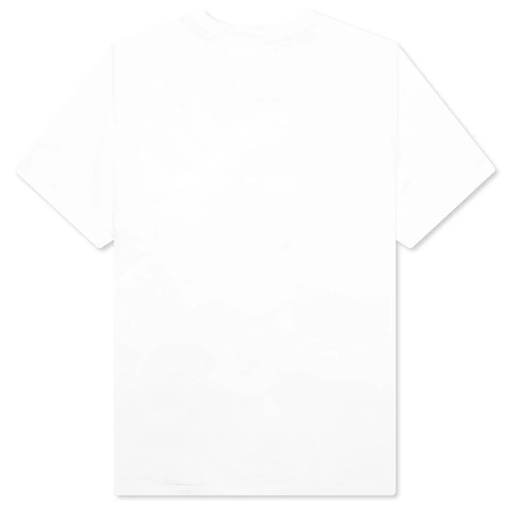 Color Camo College Tee - White/Purple - Image 2