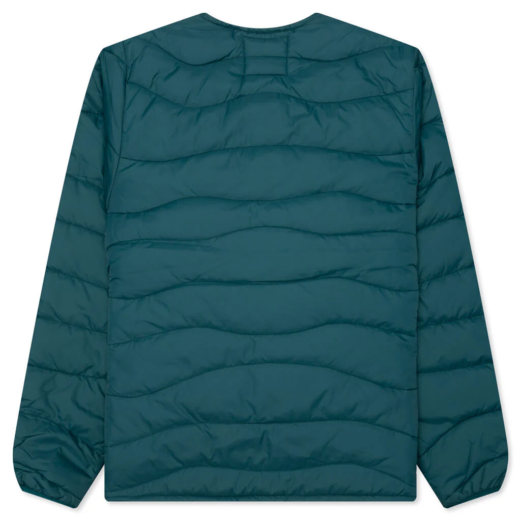 Colored Landscaped Jacket - Deep Sea Green - Image 2