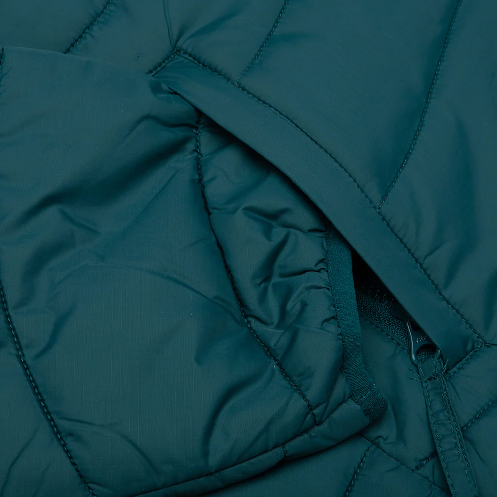Colored Landscaped Jacket - Deep Sea Green - Image 5