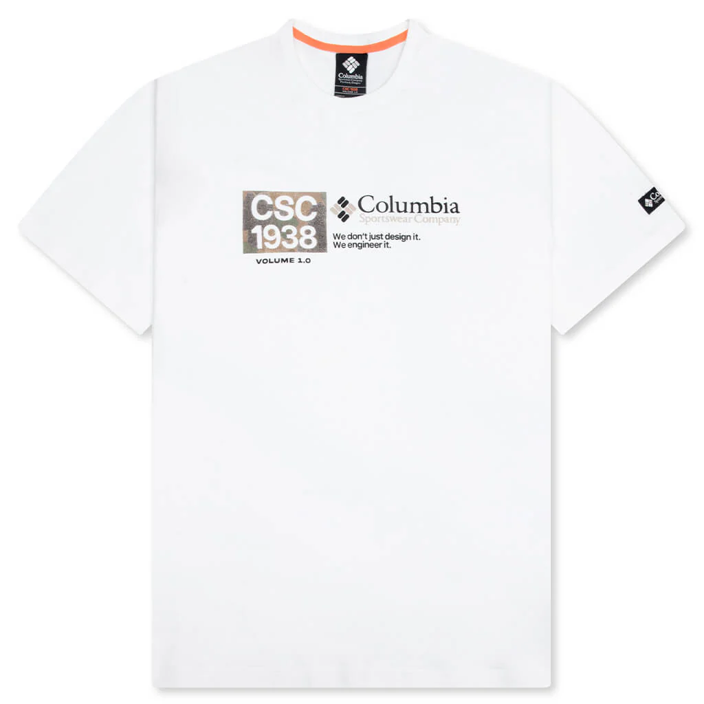 CSC 1938 V1 S/S Tee - Sea Salt