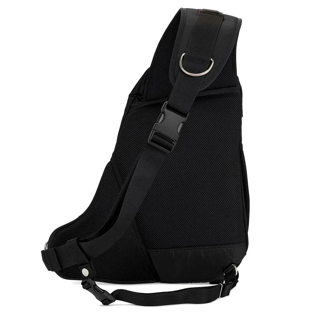 Porter Nylon Twill Shoulder Bag - Black - Image 2