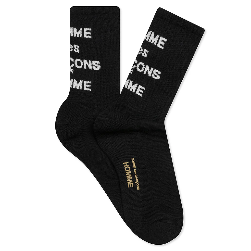 Logo Socks - Black