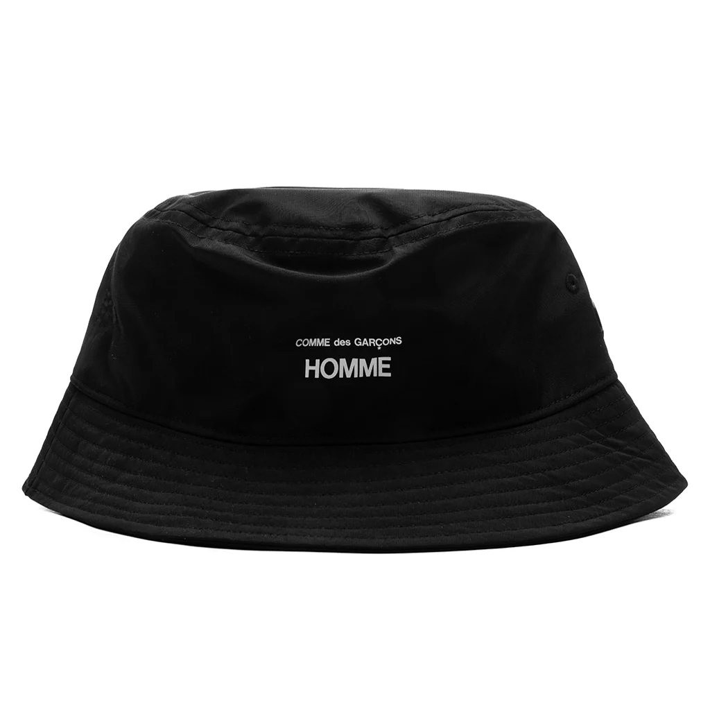 Briefing Nylon Bucket Hat - Black