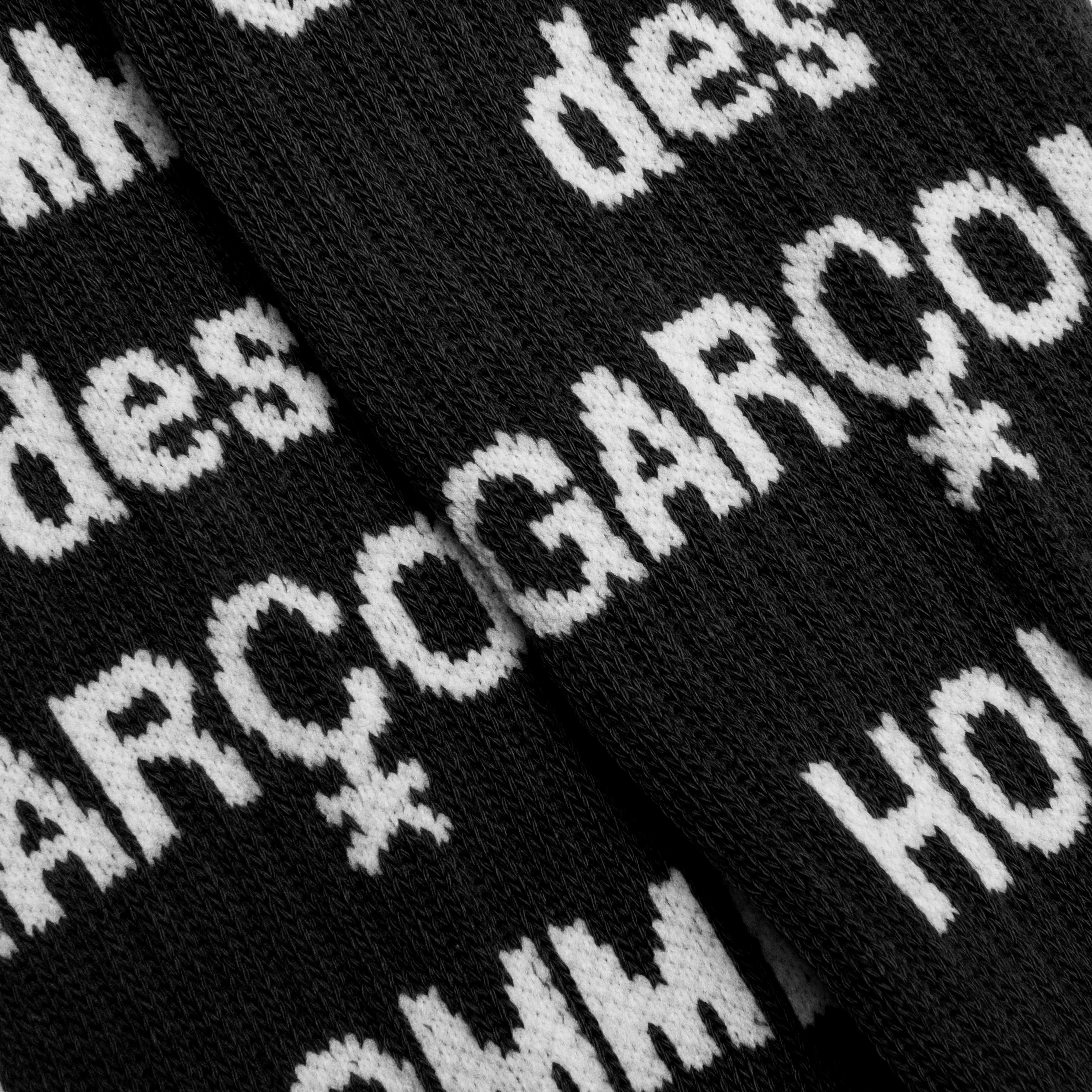 Logo Crew Socks - Black - Image 2