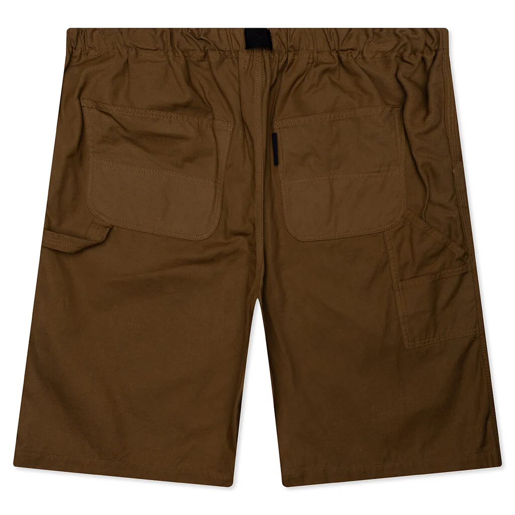 Elasticated Waist Utility Shorts - Beige - Image 2