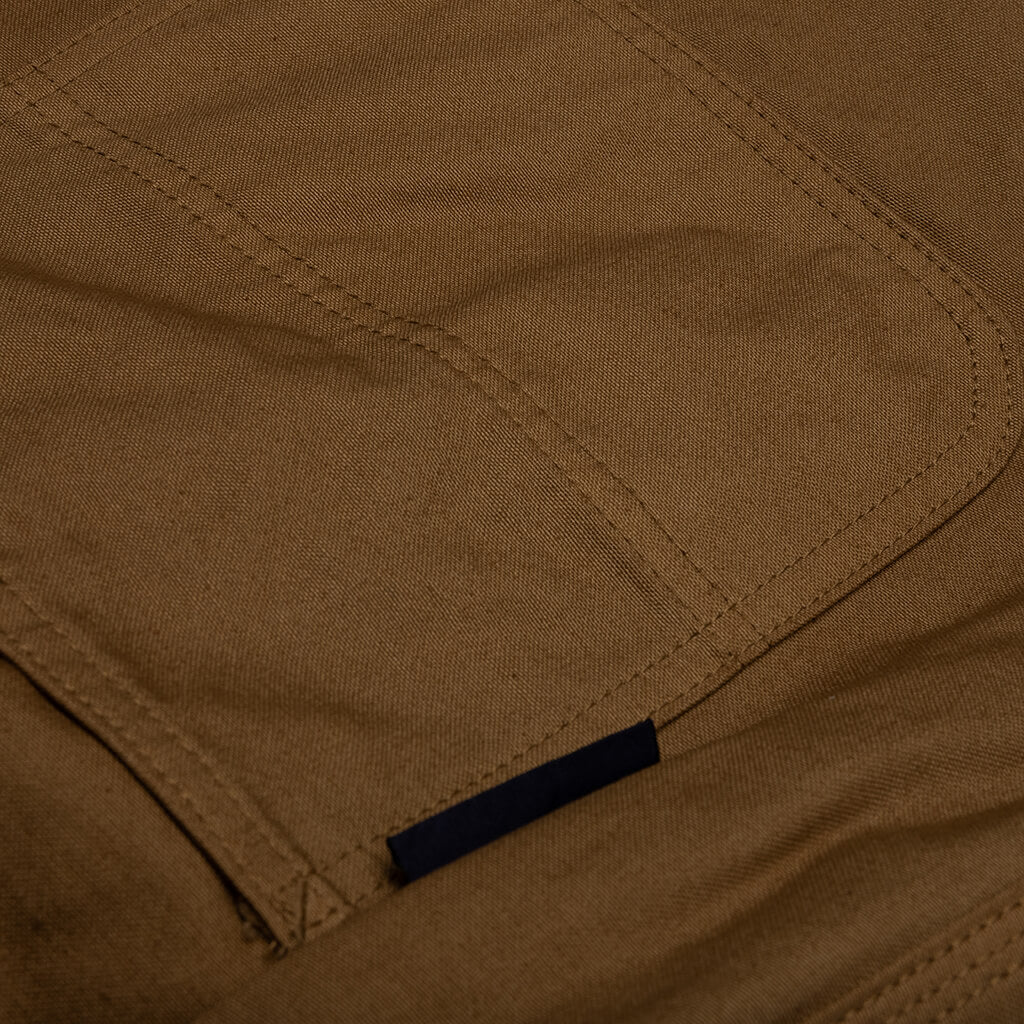 Elasticated Waist Utility Shorts - Beige - Image 5