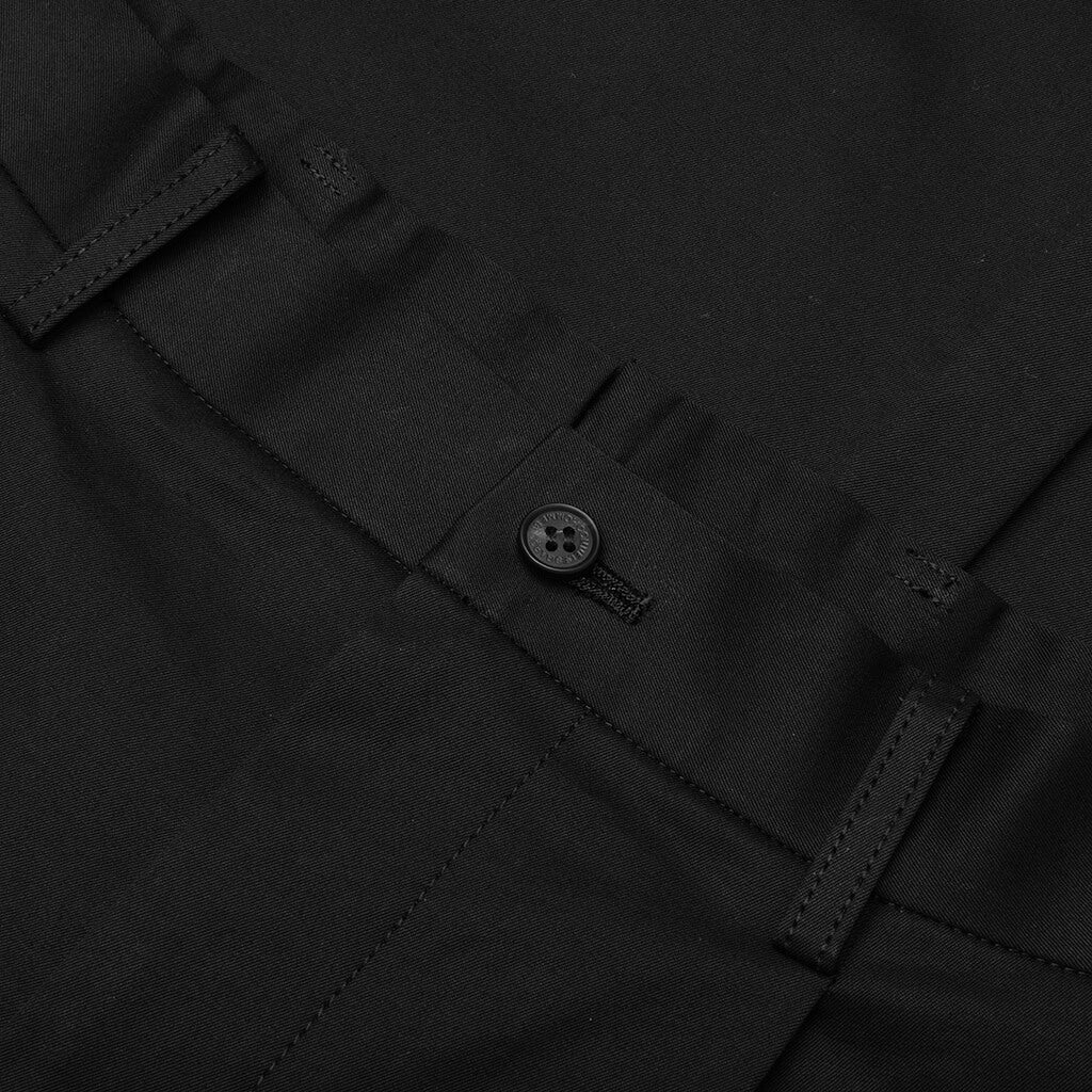 Cotton Chino Pants - Black - Image 5