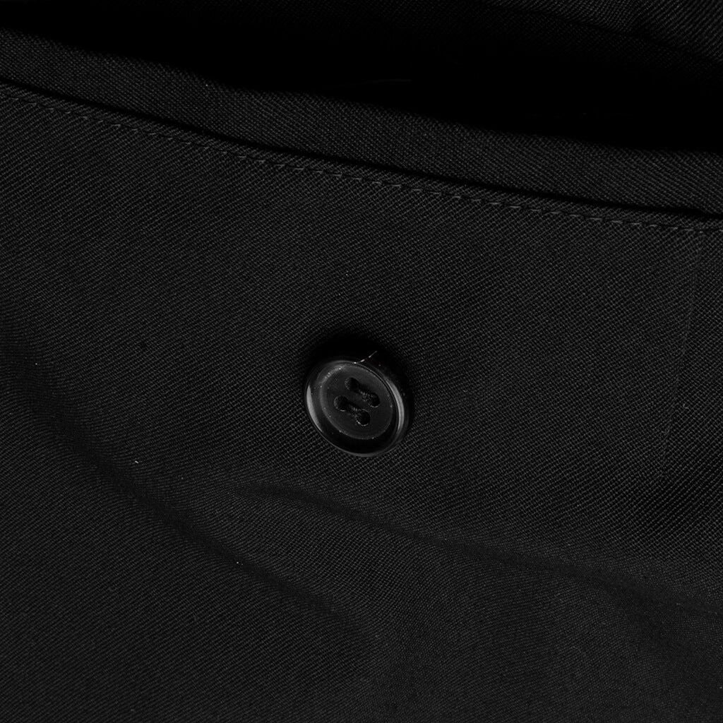 Wool Carrot Pants - Black - Image 3