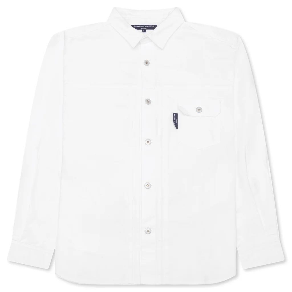 Striped Shirt - White