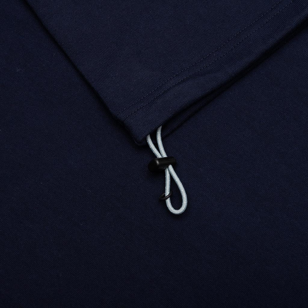 Adjustable Waist Pocket T-Shirt - Navy - Image 4