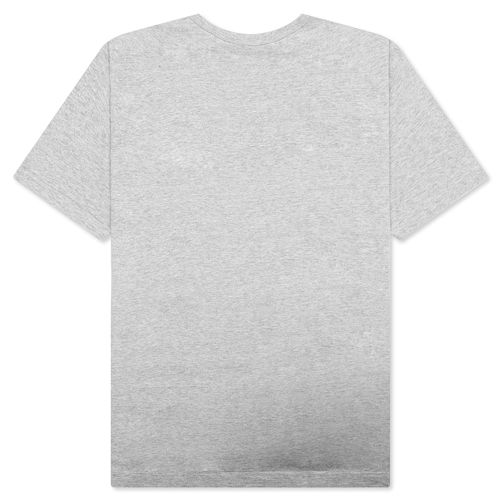 Multi Red Heart Logo Print T-Shirt - Grey - Image 2