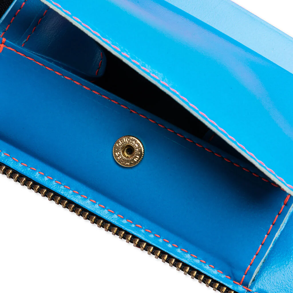 Comme des Garcons SA0110SF Super Fluo Wallet - Orange - Image 3