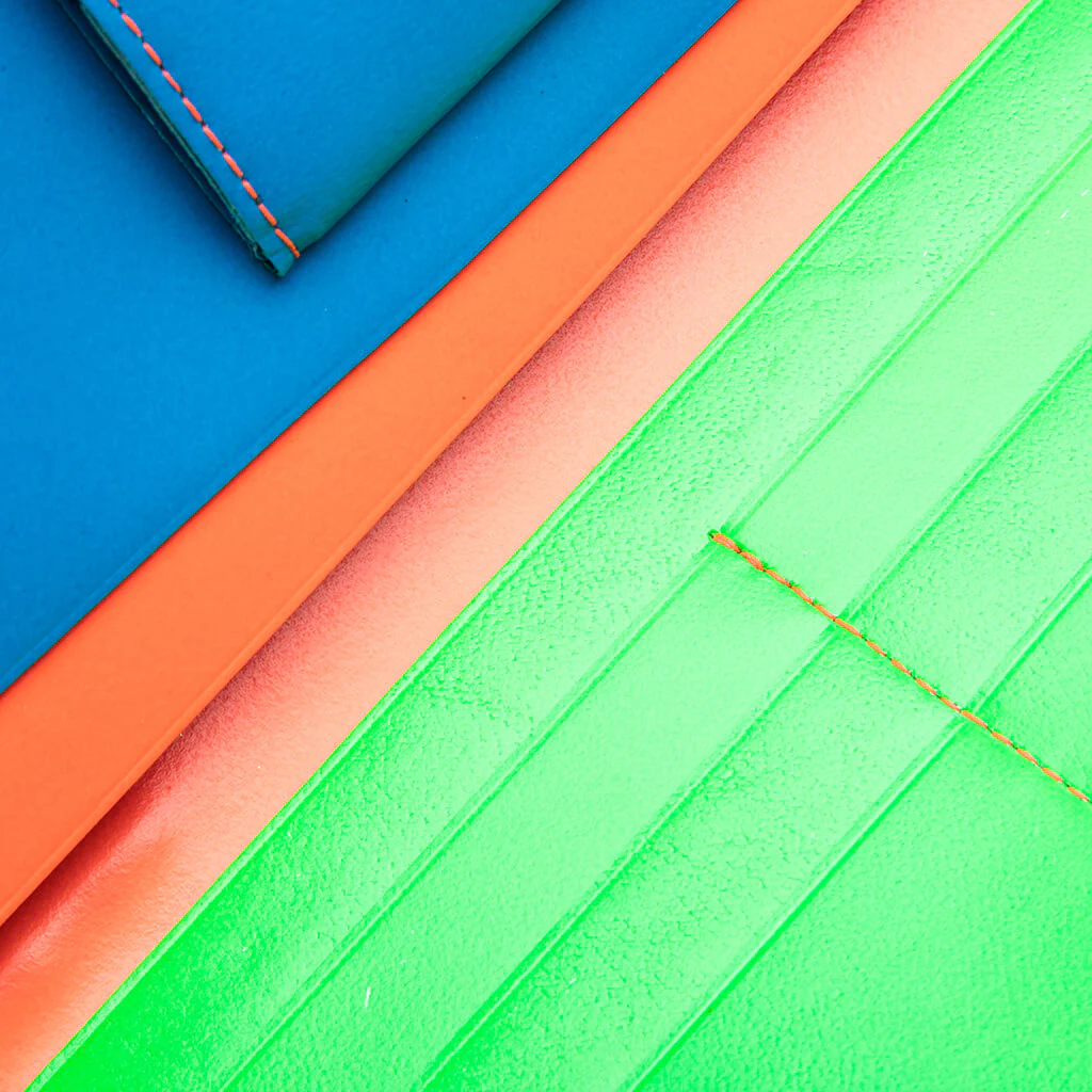 Comme des Garcons SA0110SF Super Fluo Wallet - Orange - Image 5