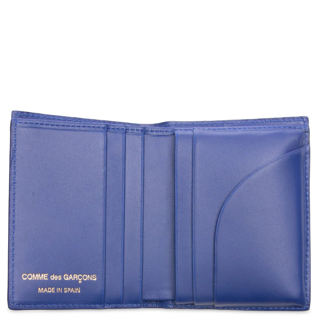 Comme des Garcons Polka Dots Wallet - Navy - Image 2