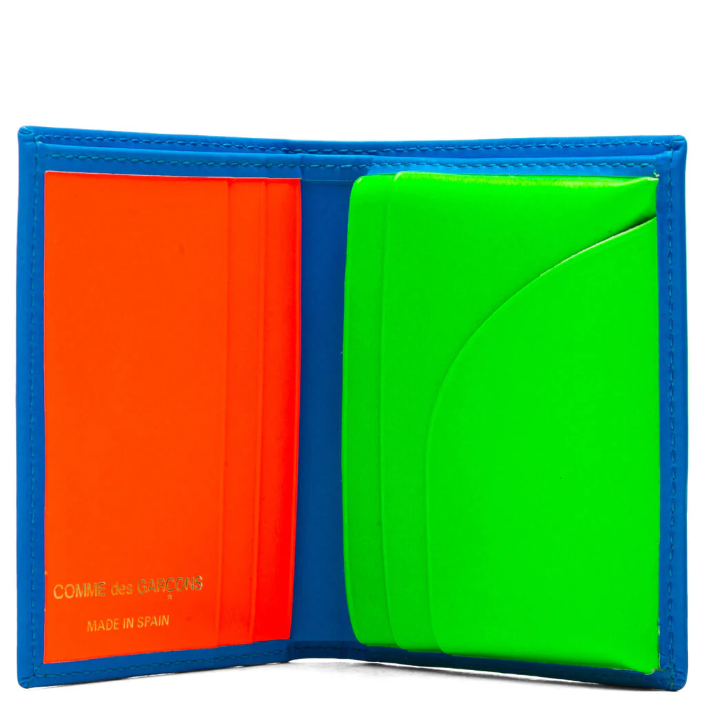 SA0641SF Super Fluo Wallet - Blue/Green - Image 2