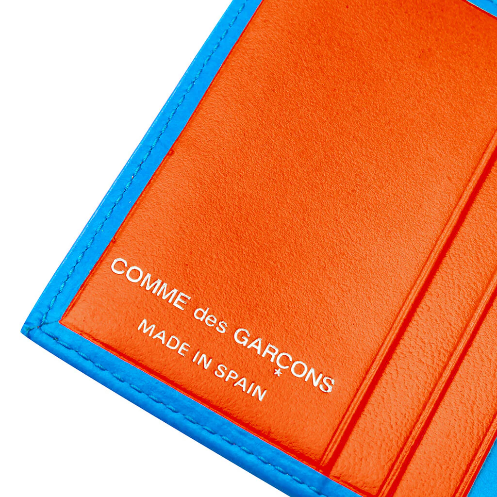 SA0641SF Super Fluo Wallet - Blue/Green - Image 5