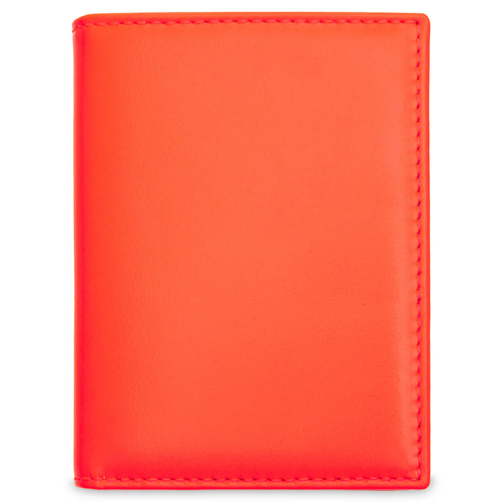 Comme des Garcons Super Fluo Wallet - Blue/Orange
