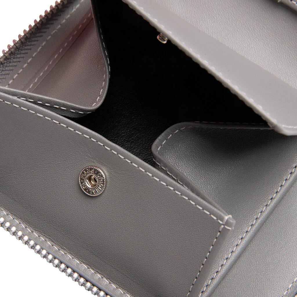 Comme des Garcons SA2100PD Polka Dots Wallet - Grey - Image 4