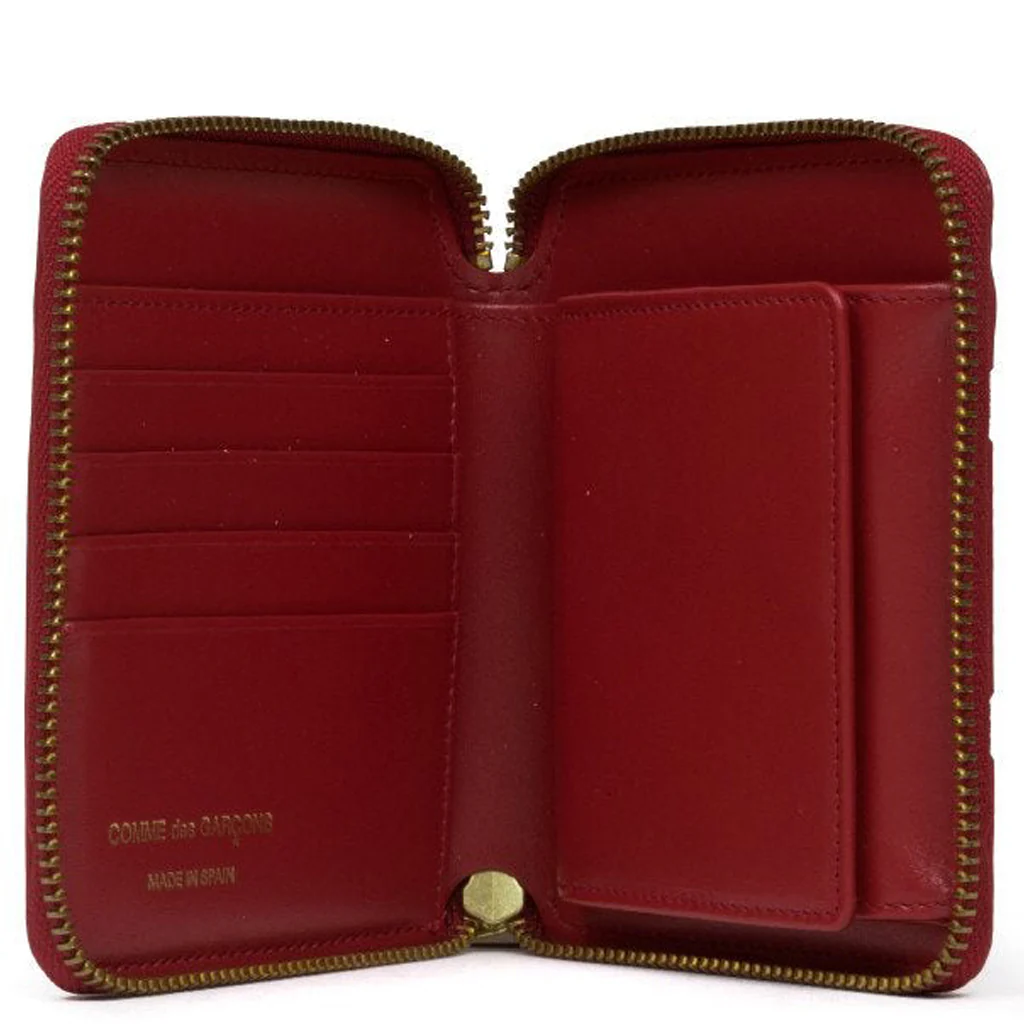 Comme des Garcons SA2100PD Polka Dots Wallet - Red - Image 2