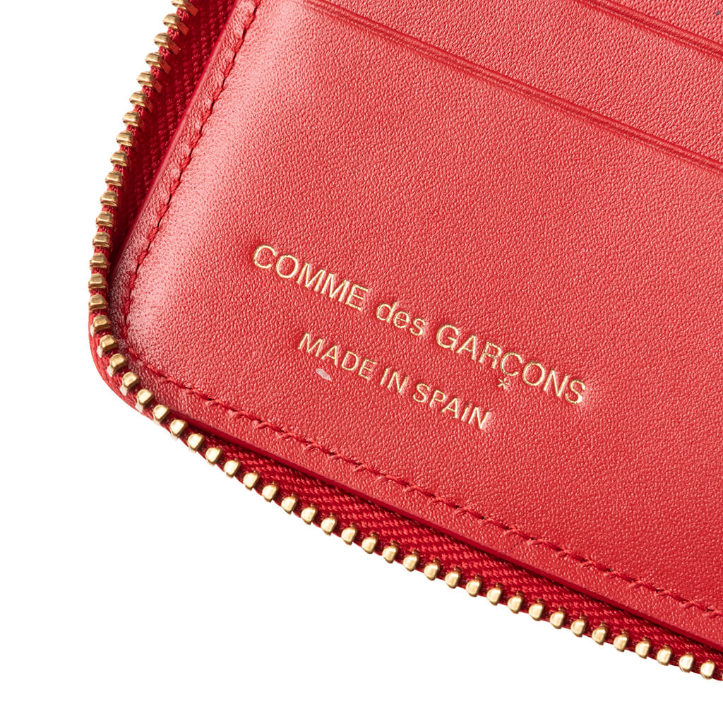 Comme des Garcons SA2100PD Polka Dots Wallet - Red - Image 4