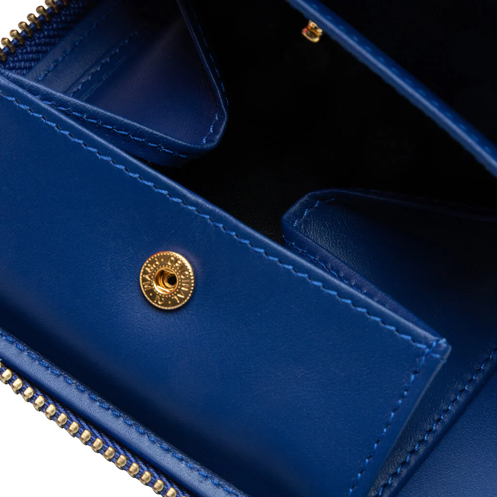Comme des Garcons SA2100PD Polka Dots Wallet - Navy - Image 4