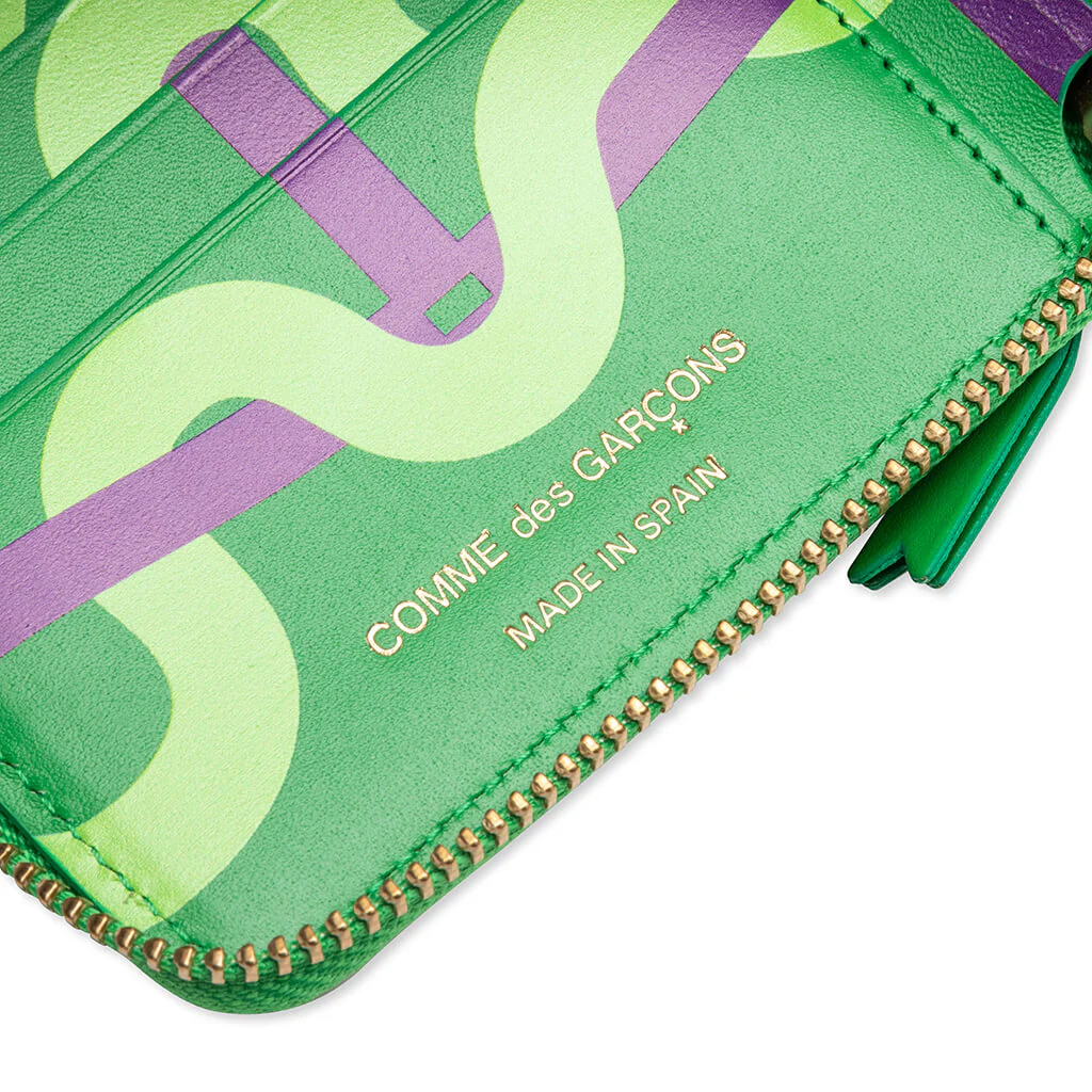 Comme des Garcons SA2100RE Ruby Eyes Wallet - Green - Image 6